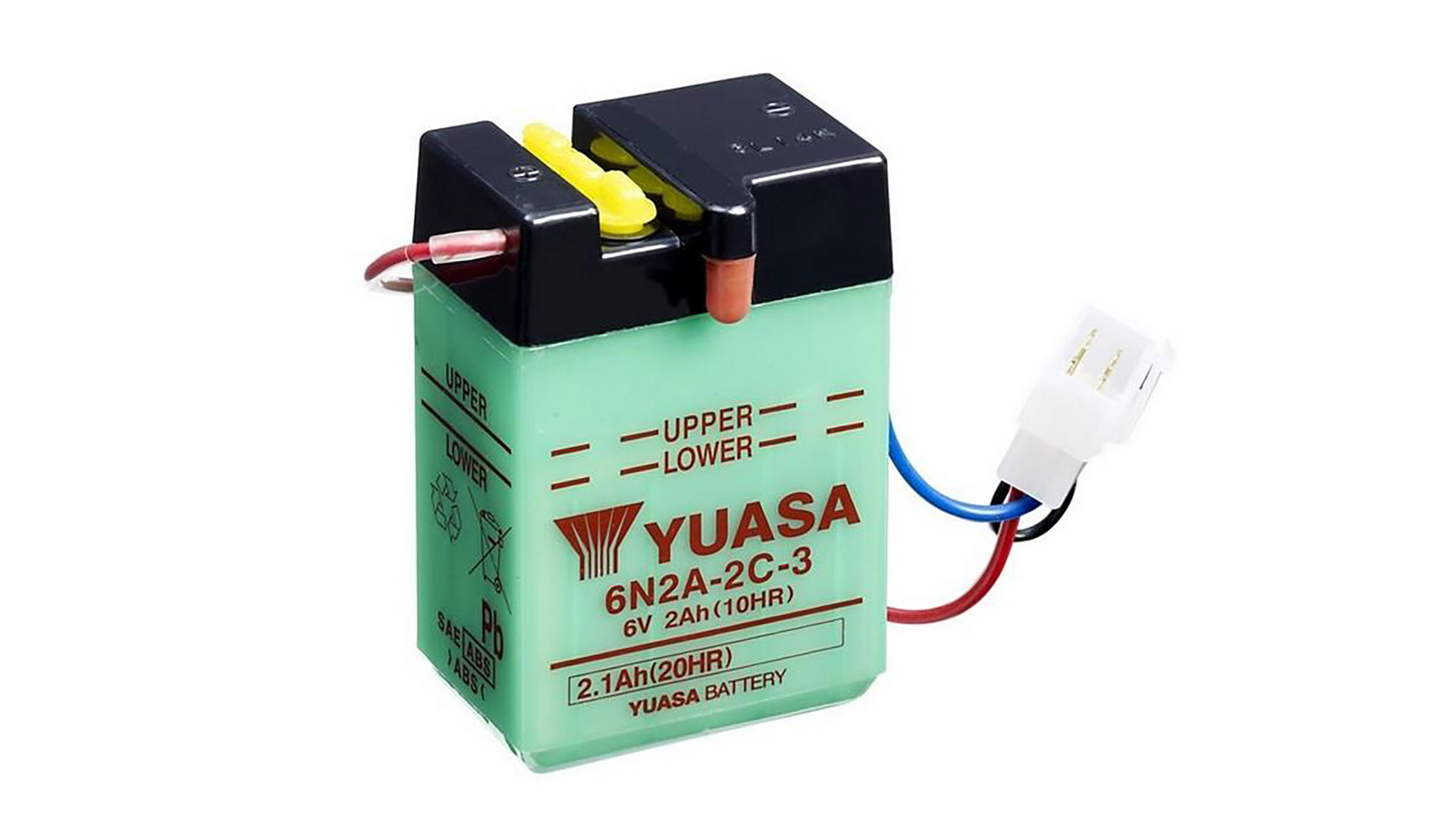  6N2A-2C-3 (DC) 6V Yuasa Conventional Battery 