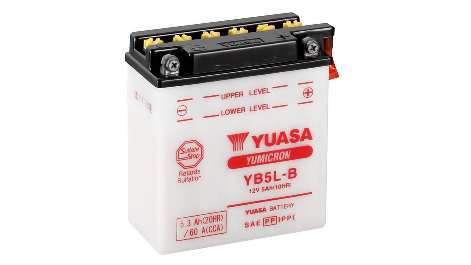  YB5L-B (CP) 12V Yuasa YuMicron Battery 